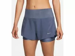 Nike Dri-FIT Swift Mid-Rise 3" 2-in-1 Shorts