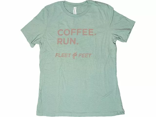 Fleet Feet 'Coffee Run' Relaxed Fit Short Sleeve - Heritage Collection