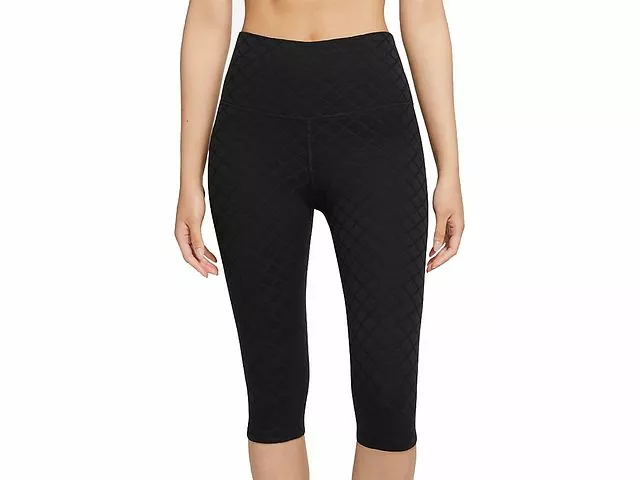 Nike Yoga Luxe High-Waisted Jacquard Capri Leggings