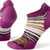 Smartwool Run Zero Cushion Striped Low Ankle Sock