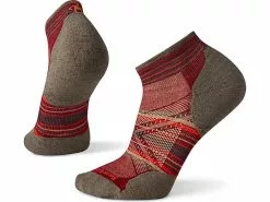 Smartwool Run Light Targeted Cushion Pattern Low Cut Socks