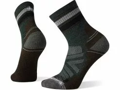Smartwool Hike Light Cushion Striped Mid Crew Sock