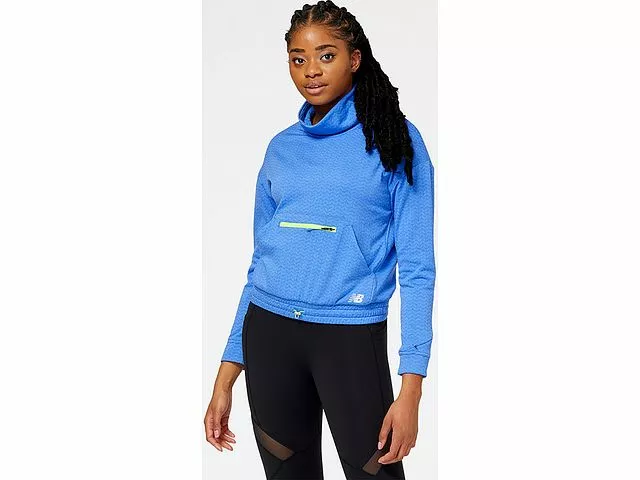 New Balance Heat Grid Funnel Pullover - Image 6